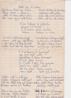 Martin Attard's ''Belt fuq il-Baħar'' lyrics.jpg